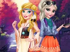 Barbie and Elsa OOTD