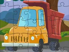 Cartoon Truck Jigsaw