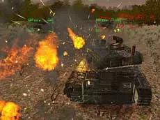 Tanks Battle Ahead